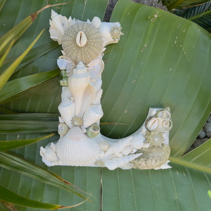 Seashell Letter L