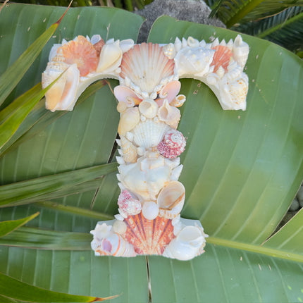 Seashell Letter T
