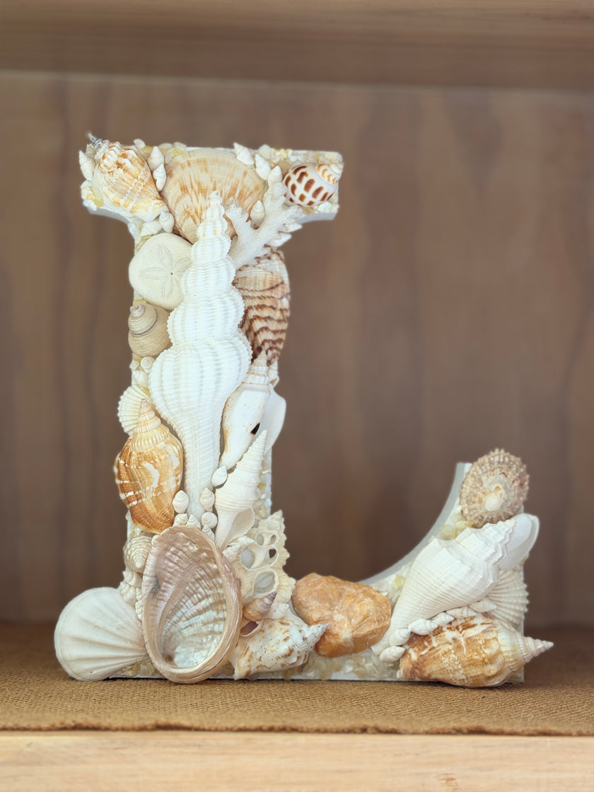 Seashell Letter L