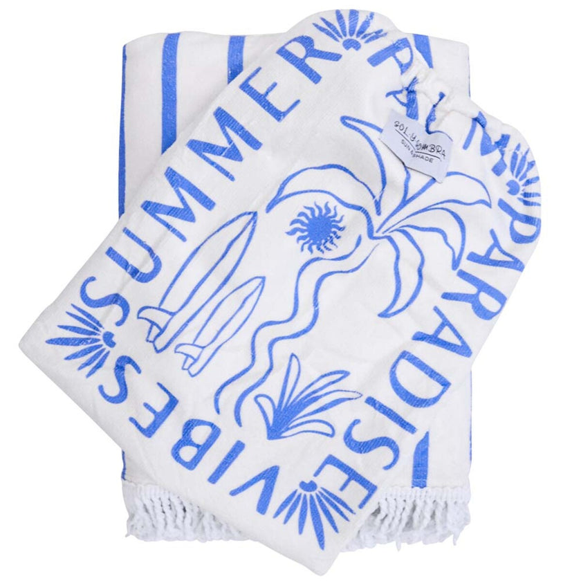 Adult Towel Poncho Paradise