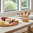 3 Piece Resin Cheese Knife Block