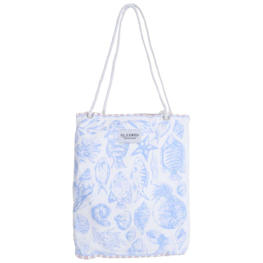 Beach Towel In Bag Fish Stories