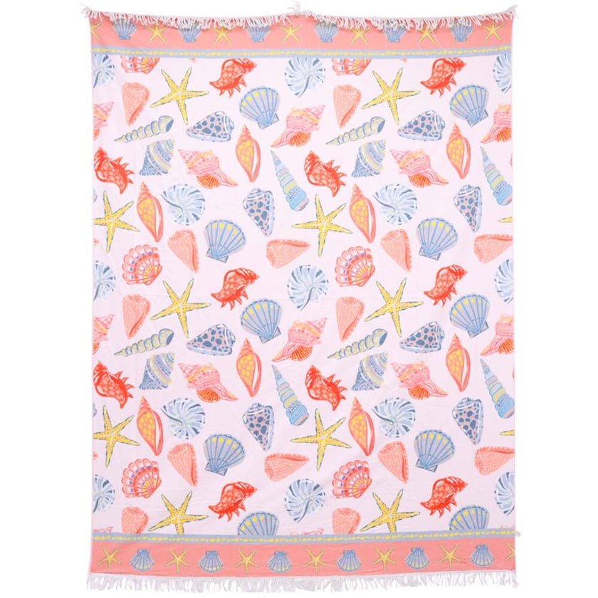 XL Beach Towel Shells