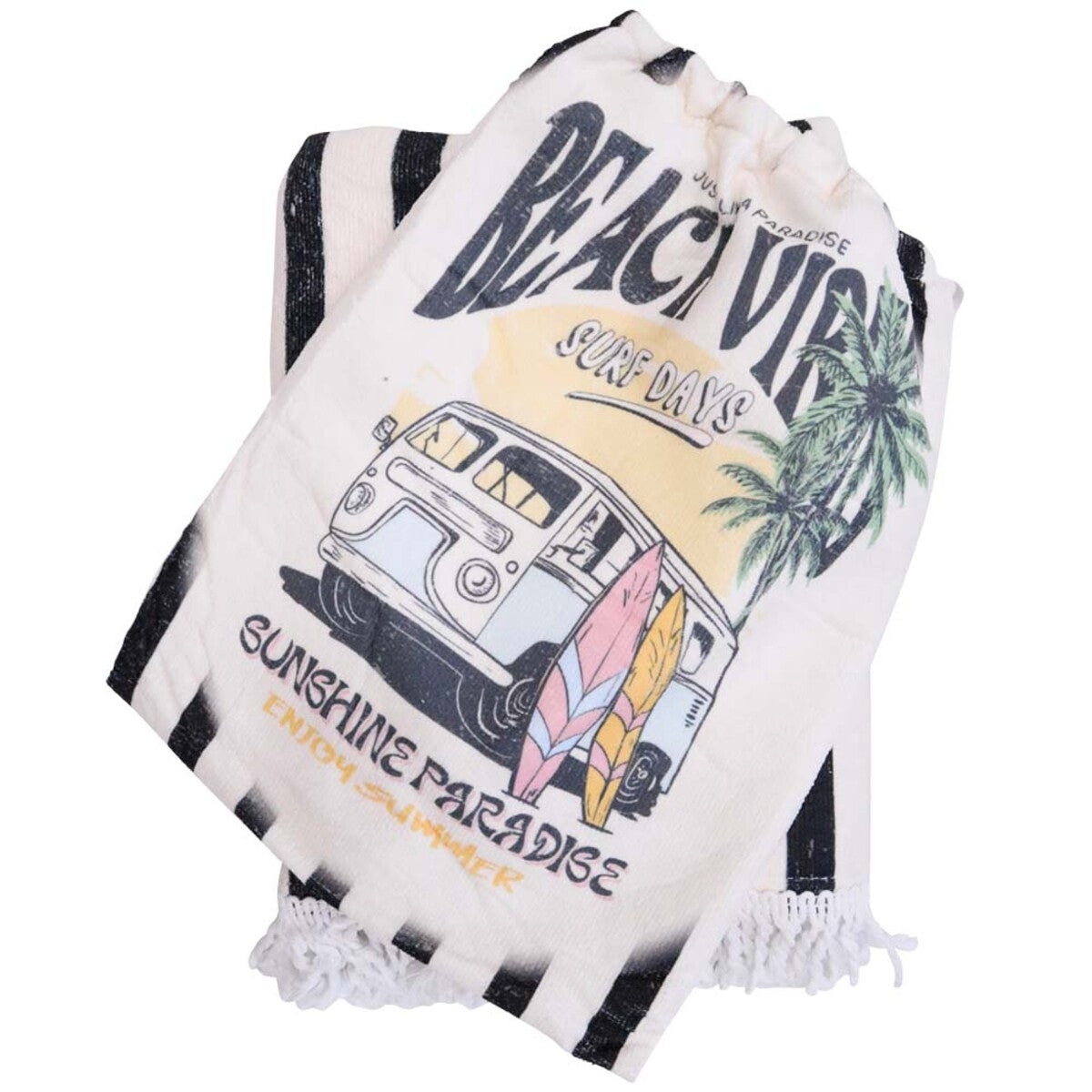 Adult Towel Poncho Combi