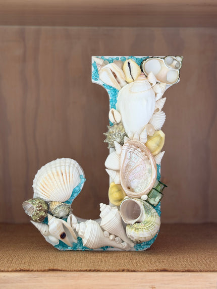 Seashell Letter J