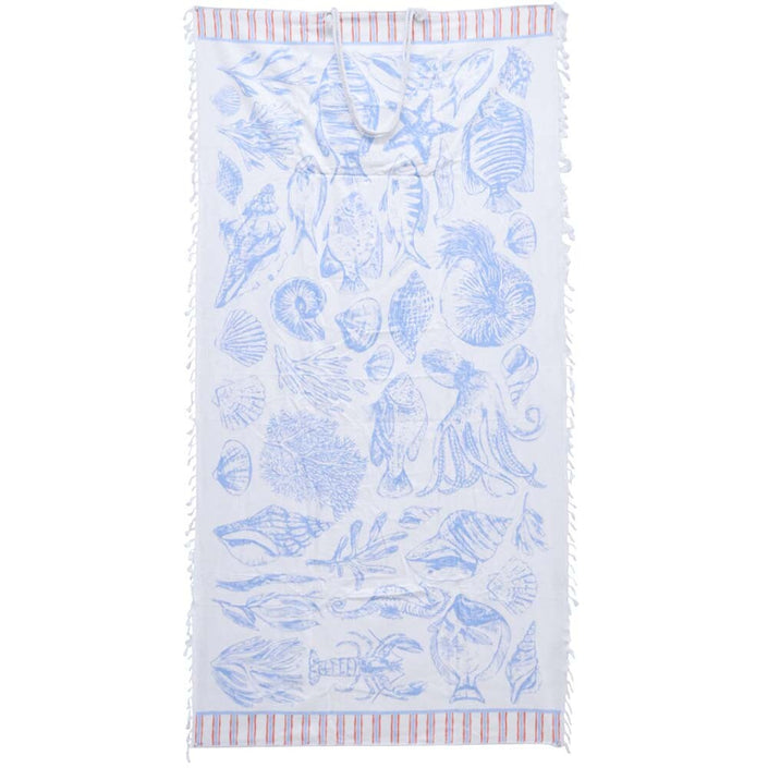 Beach Towel In Bag Fish Stories