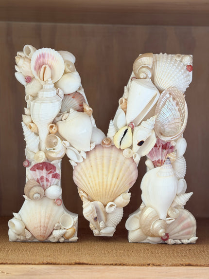 Seashell Letter M