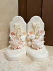 Seashell Coral Bookends