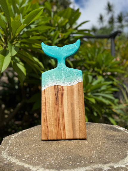 Resin Mini Whale Tail Chopping Board