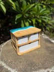 3 Piece Resin Bamboo Drawers