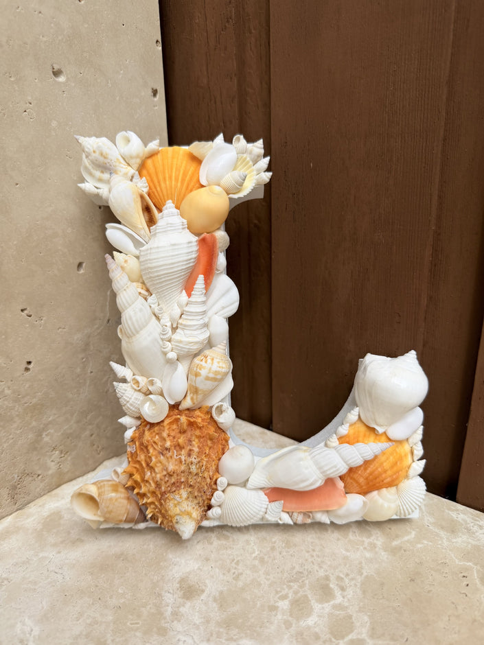 Seashell Letter L