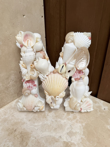 Seashell Letter M