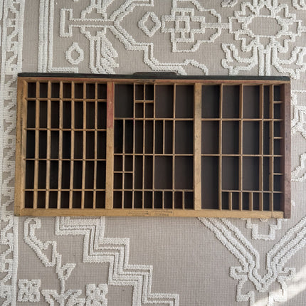 Vintage Printers Trays