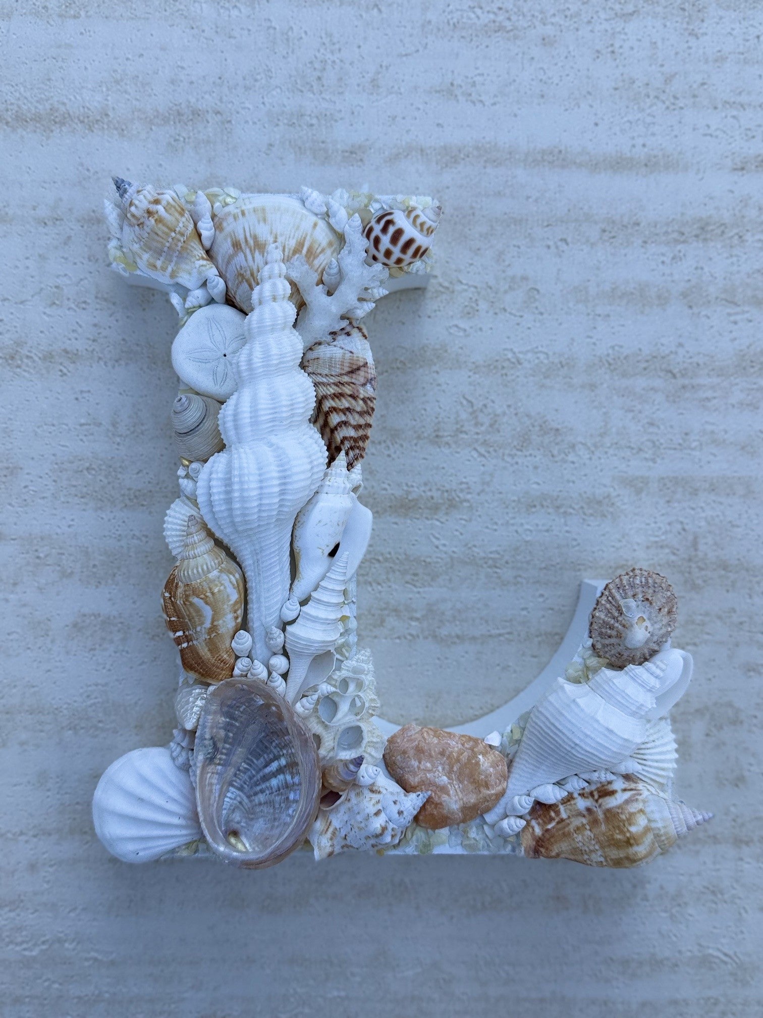 Seashell Letter L