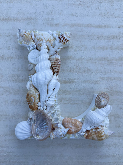 Seashell Letter L