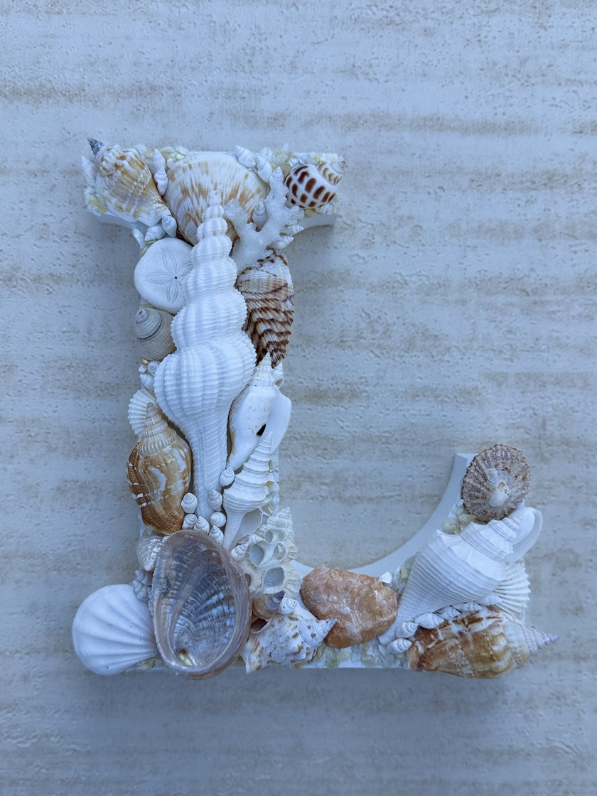 Seashell Letter L
