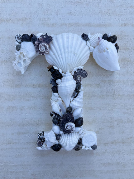 Seashell Letter T