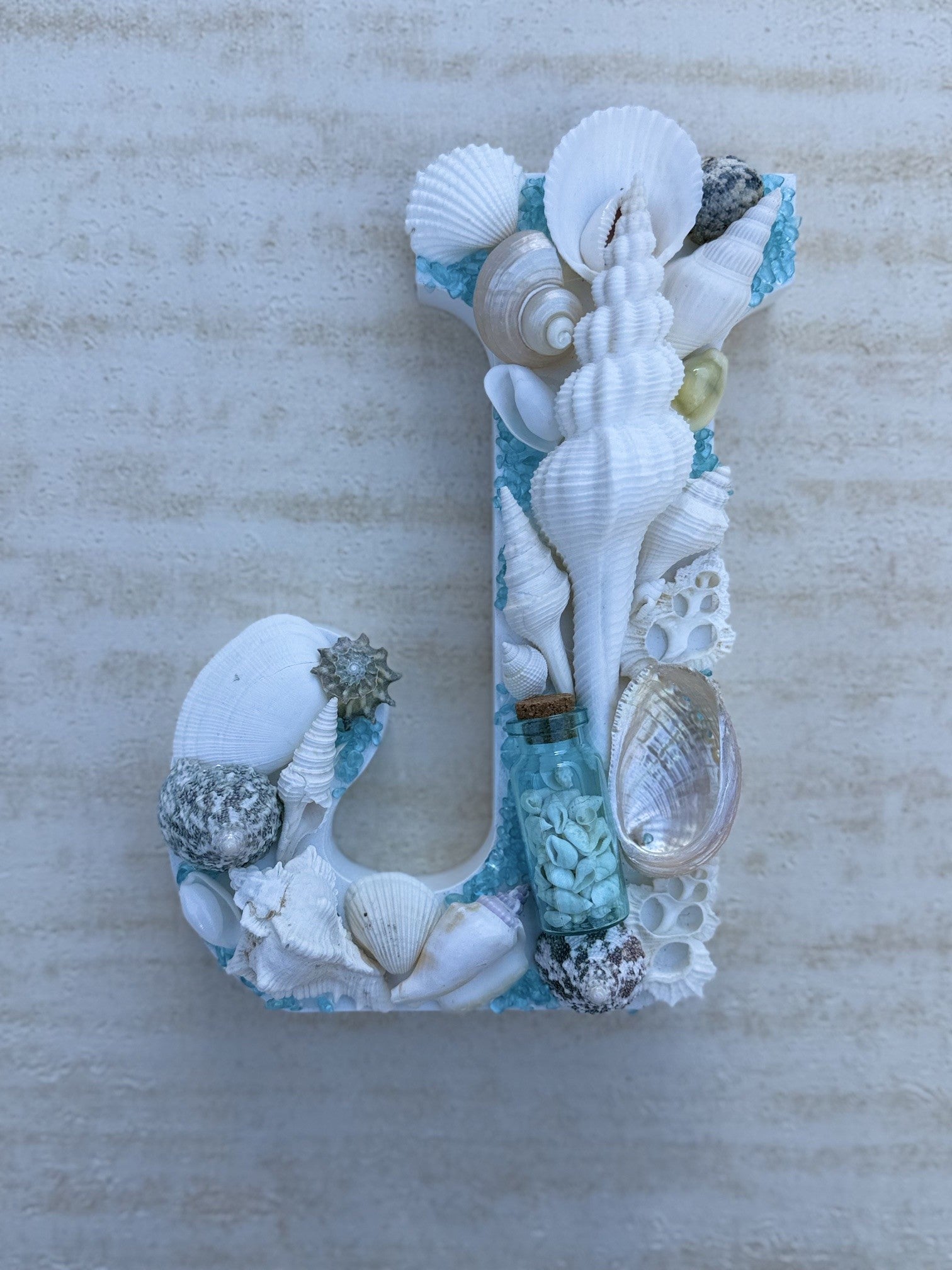 Seashell Letter J