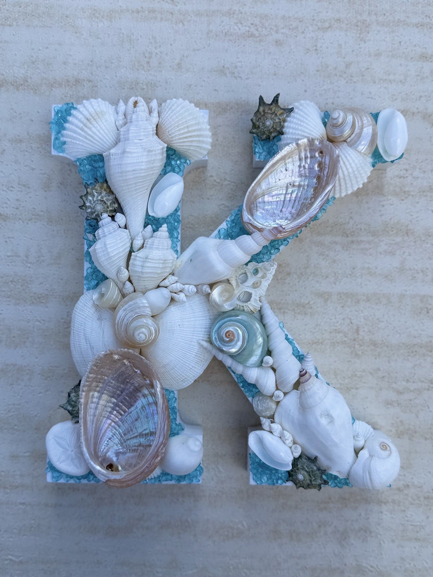 Seashell Letter K