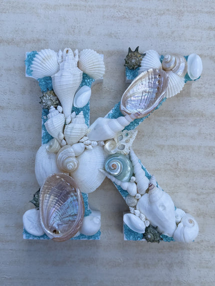 Seashell Letter K