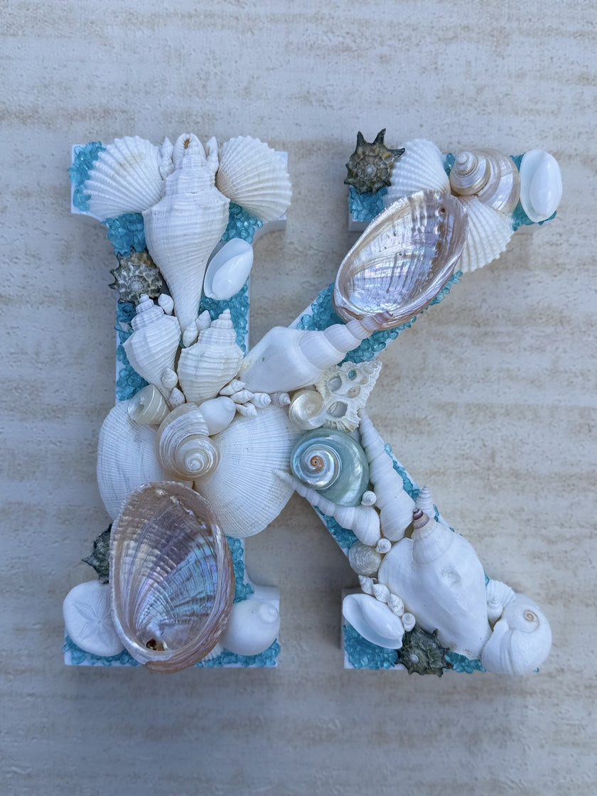 Seashell Letter K