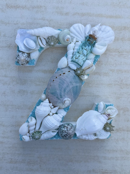 Seashell Letter Z