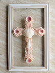 Floating Seashell Cross 2