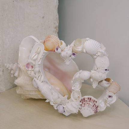 Seashell Heart Decor